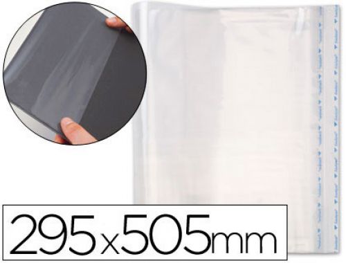 Bolsas protetoras para encadernacao adesivas em polipropileno cor transparente medidas 290x505mm , Sadipal , 52101 , 8427973011994